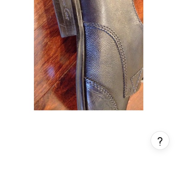 NWT Kenneth Cole New York Sz10 Black T-oil away le - Picture 5 of 11